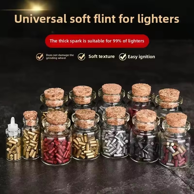 Fire Starting Kit - 200/500 шт. универсальных камней для зажигалок