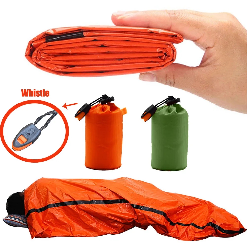 Emergency Mylar Tent - Портативный водонепроницаемый спальный мешок для выживания
