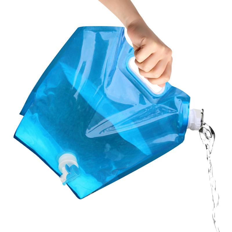 Сумка для воды для кемпинга с  – обзор и цена Water Bag Collapsible